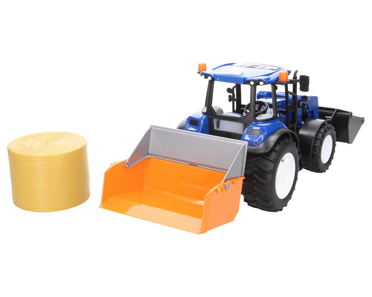 Bruder 02187 traktor New Holland T5.120 z ładowaczem i skrzynią ładunkową