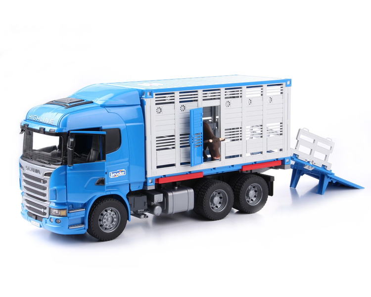 Bruder 03549 Scania do przewozu zwierząt