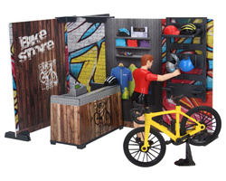 Bruder 63120 bWorld Sklep rowerowy z figurką