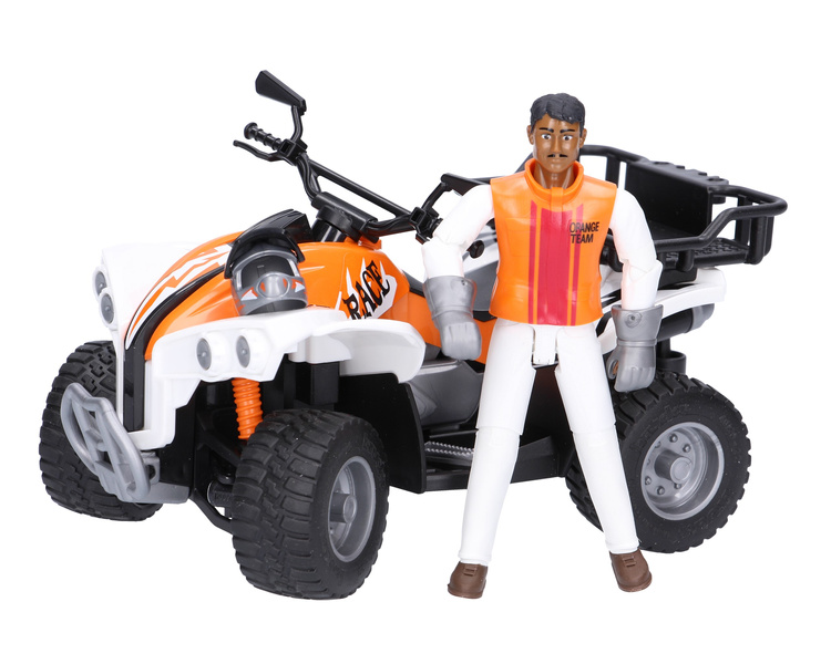 Bruder 63000 bWorld quad z figurką