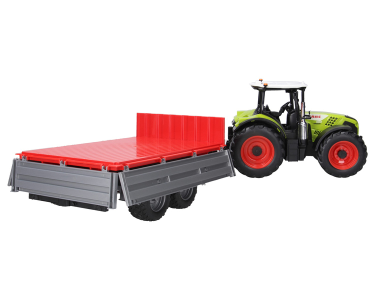 Traktor zdalnie sterowany RC Claas Arion 660 z przyczepą