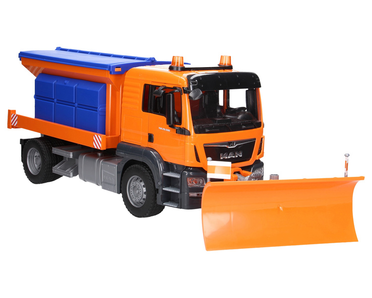 Bruder 03785 MAN TGS pługo-solarka
