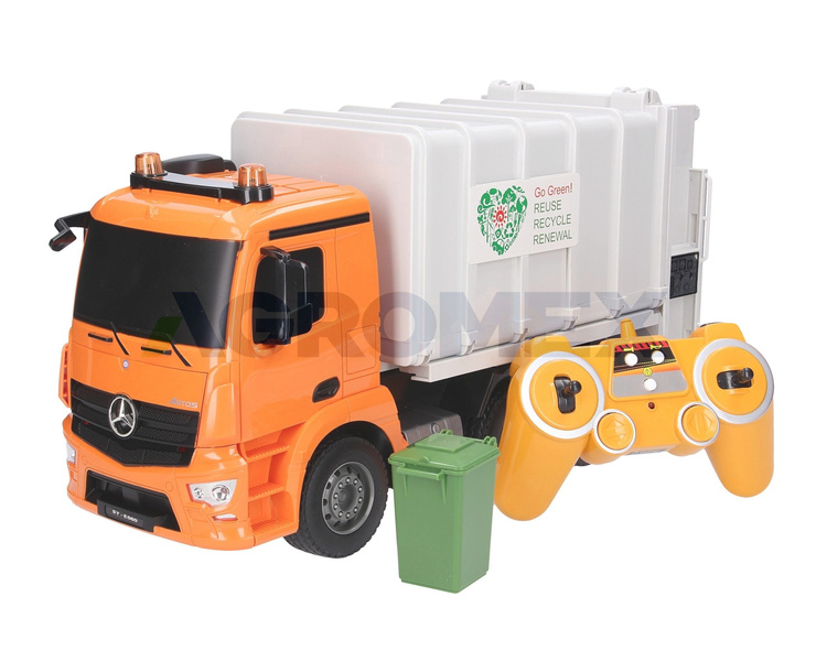 Śmieciarka zdalnie sterowana Mercedes Antos 2,4GHz Double Eagle E560