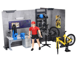 Bruder 63120 bWorld Sklep rowerowy z figurką