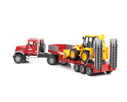 Bruder 02813 MACK bez oryginalnego opakowania i koparki