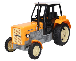 Zabawkowy ciągnik Ursus C-360 żółty dla dzieci Double Eagle E238