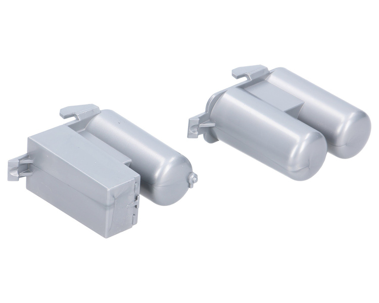 Bruder 43562 szare elementy komplet