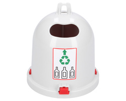 Bruder 43755 kontener na śmieci segregowane szary