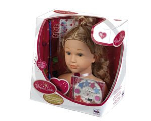 Lalka - głowa do stylizacji 14 elementów Klein 5240