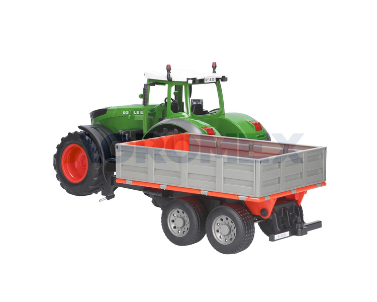 Traktor z przyczepą zdalnie sterowany 2,4GHz Double Eagle E354