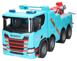 Bruder 03553 samochód holowniczy Scania Super 560R z modułem świetlno-dźwiękowym