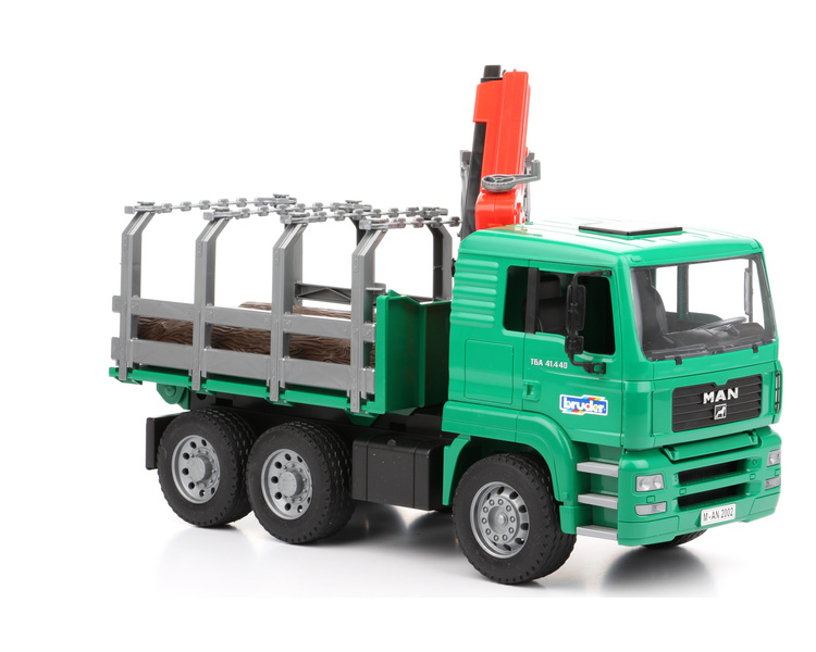 Bruder 02769 MAN do przewozu drzewa