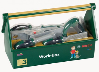 Klein 8573 zabawkowa skrzynka z narzędziami Bosch dla dzieci