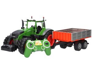 Traktor z przyczepą zdalnie sterowany 2,4GHz Double Eagle E354