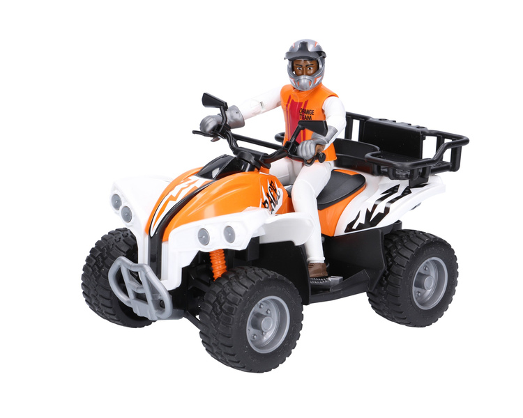 Bruder 63000 bWorld quad z figurką