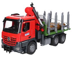 Bruder 03669 Mercedes Arocs ciężarówka do wywozu drzewa
