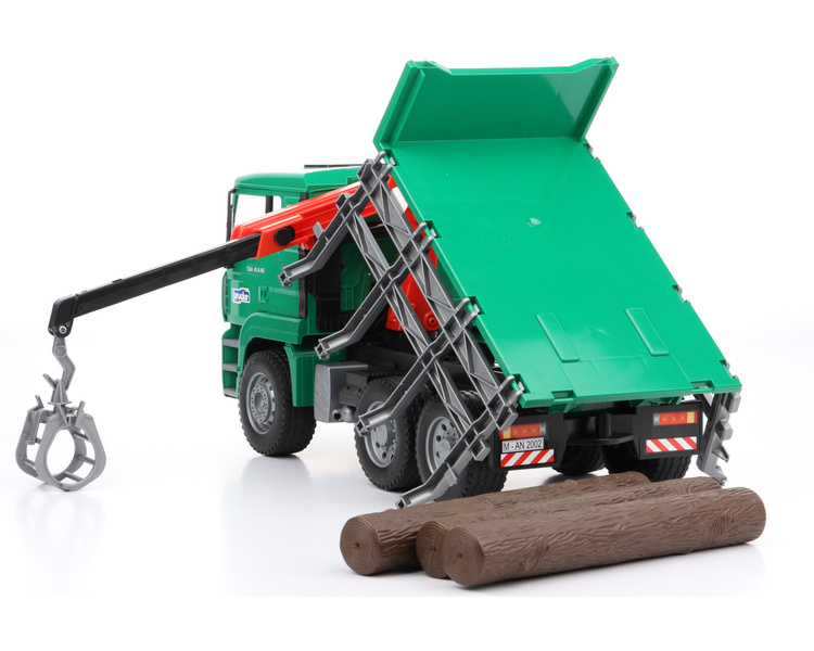 Bruder 02769 MAN do przewozu drzewa
