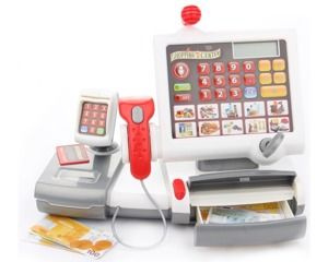 Elektroniczna Kasa sklepowa dla dzieci, skaner i czytnik kart Klein 9356