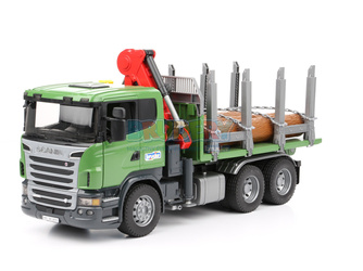 Bruder 03524 Scania ciężarówka do wywozu drzewa