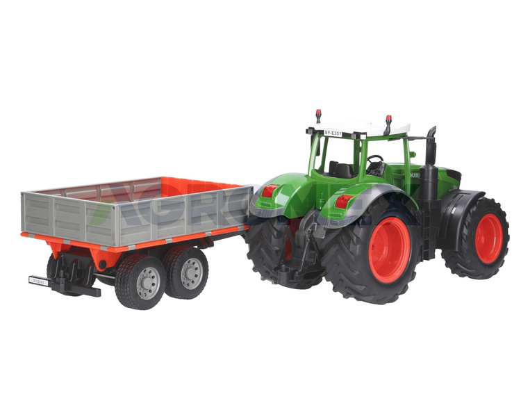 Traktor z przyczepą zdalnie sterowany 2,4GHz Double Eagle E354