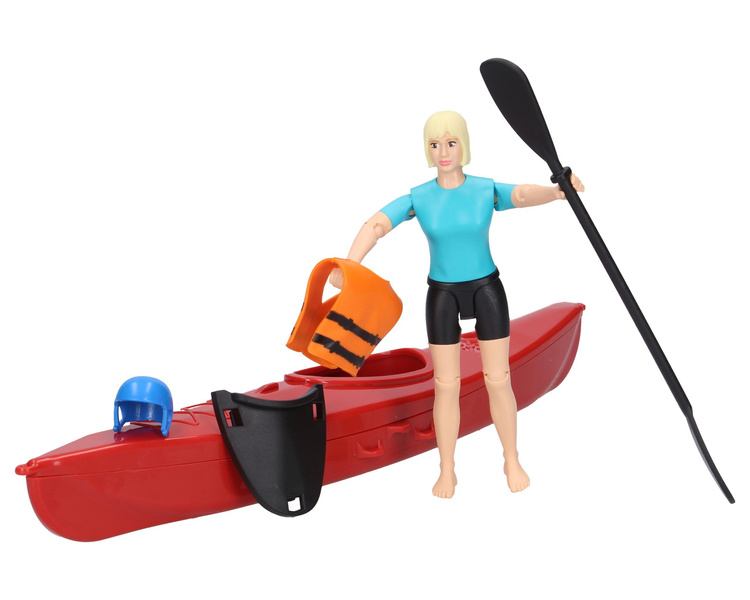 Bruder 63155 bWorld Kajakarka w kajaku