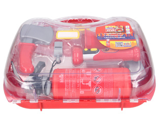 Zestaw strażacki dla dzieci 7 elementów walizka Klein 8982