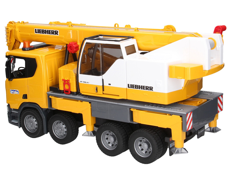 Bruder 03571 Scania Super z dźwigiem Liebherr