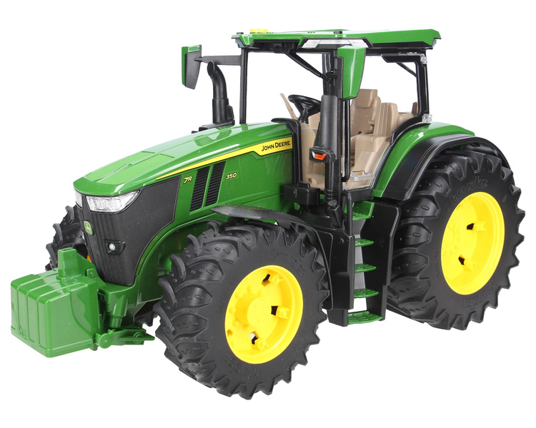 Zestaw Bruder 03150 traktor John Deere + przyczepa 02010