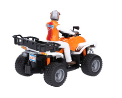 Bruder 63000 bWorld quad z figurką
