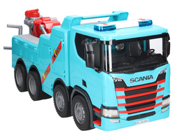 Bruder 03553 samochód holowniczy Scania Super 560R z modułem świetlno-dźwiękowym