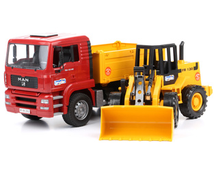 Bruder 02752 MAN z ładowarką