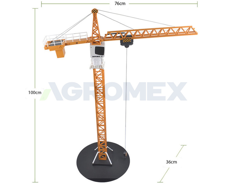 Dźwig wieżowy zdalnie sterowany 2,4GHz Double Eagle E563