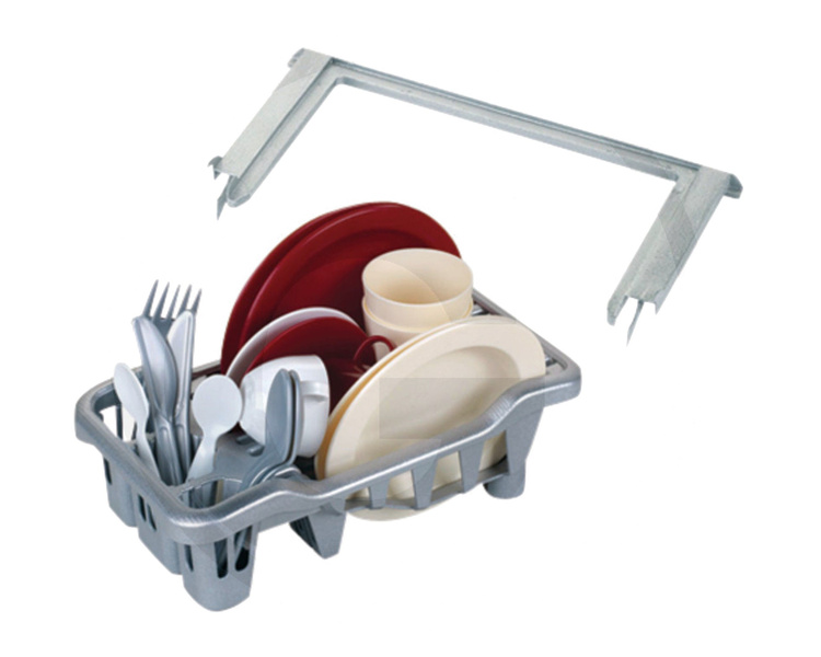 Koszyk do naczyń zabawkowy z akcesoriami Klein 9008