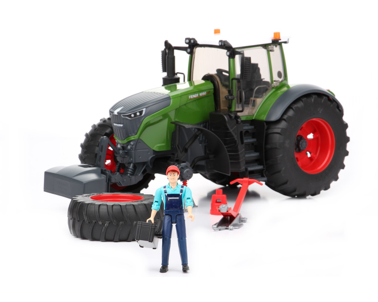 Bruder 04041 traktor Fendt z figurką mechanika