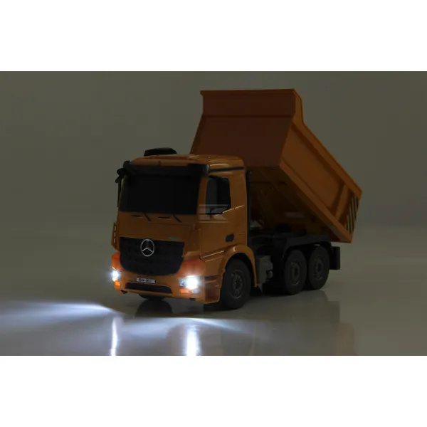 Ciężarówka wywrotka Mercedes-Benz Arocs 1:26 zdalnie sterowana Jamara 2.4 GHz RC
