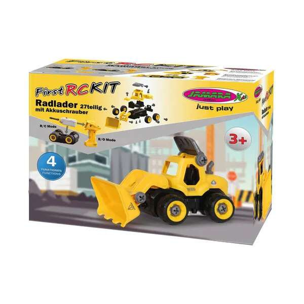 Ładowarka kołowa first RC kit 27 elementów z wkrętarką akumulatorową