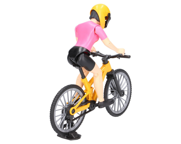 Bruder 63111 Figurka kolarki z rowerem szosowym kolarzówka