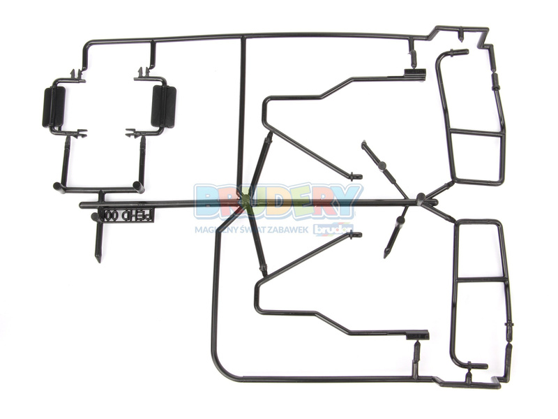 Bruder 42449 poręcze i lusterka