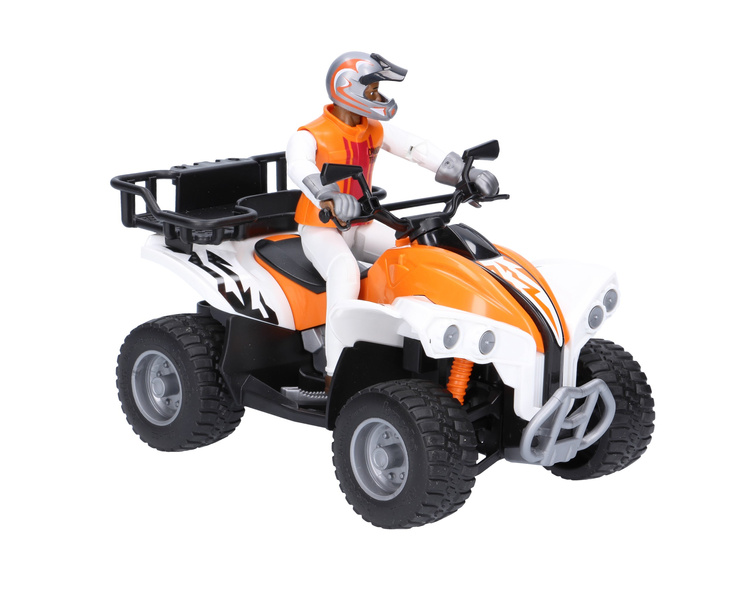 Bruder 63000 bWorld quad z figurką