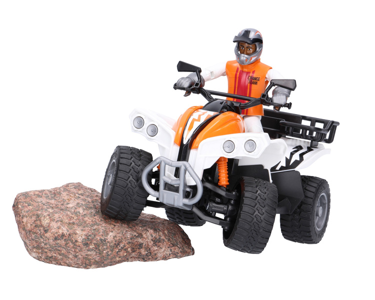 Bruder 63000 bWorld quad z figurką