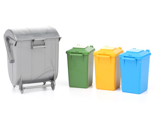 Bruder 02607 śmietniki do śmieciarki