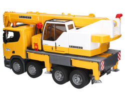 Bruder 03571 Scania Super z dźwigiem Liebherr