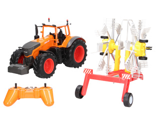 Traktor zdalnie sterowany Jamara zgrabiarka Pöttinger RC 1:16