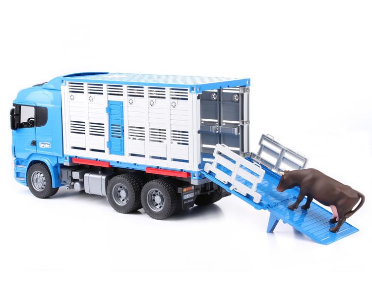 Bruder 03549 Scania do przewozu zwierząt