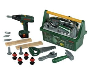 Skrzynka narzędziowa z wkrętarką Bosch dla dzieci Klein 8429