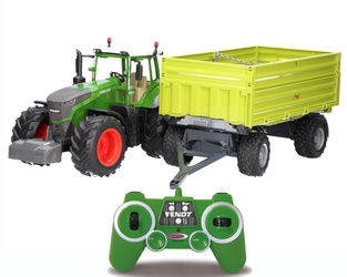 Zabawka traktor zdalnie sterowany Fendt 1050 Vario z przyczepą dla dziecka