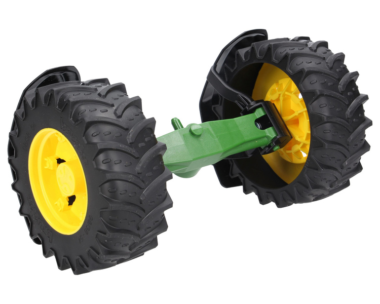 Bruder 43150 oś przednia żółte felgi do John Deere