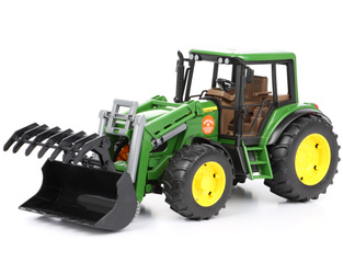 Bruder 02052 traktor John Deere z ładowaczem