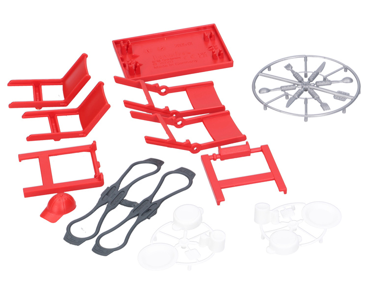 Bruder 46291 małe elementy wyposażenia kampera 02672