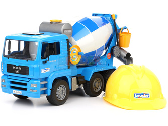 Bruder 01638 betoniarka z kaskiem - LIMITOWANY